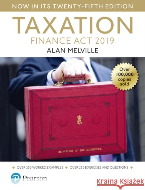 Melville's Taxation: Finance Act 2019 Alan Melville 9781292293189 Pearson Education Limited - książka