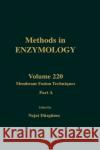 Membrane Fusion Technique, Part a: Volume 220 Abelson, John N. 9780121821210 Academic Press