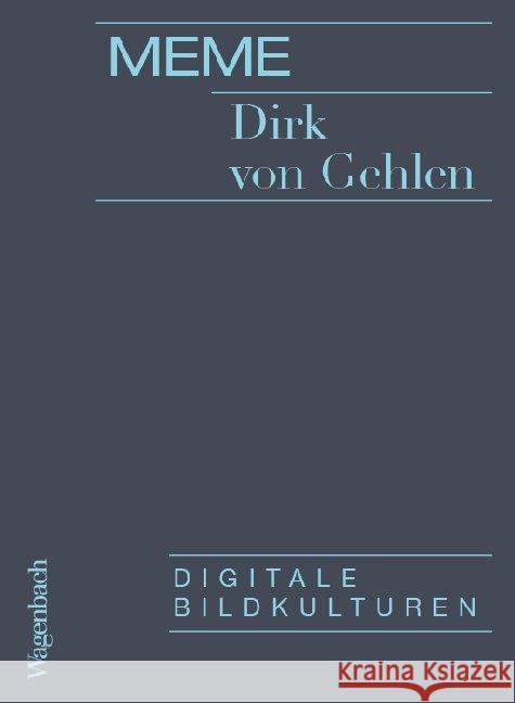 Meme Gehlen, Dirk von 9783803136985 Wagenbach - książka