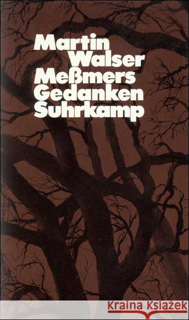 Meßmers Gedanken Walser, Martin 9783518032220 Suhrkamp - książka