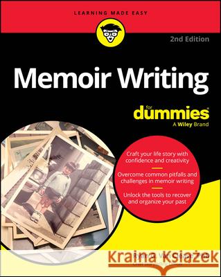 Memoir Writing For Dummies Ryan G. (Ringling College of Art and Design, FL) Van Cleave 9781394250073 John Wiley & Sons Inc - książka