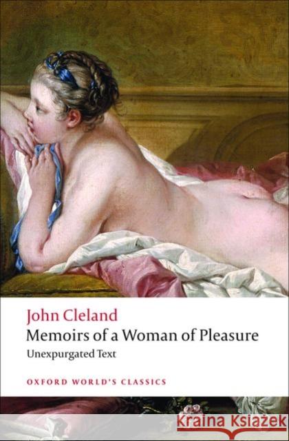 Memoirs of a Woman of Pleasure John Cleland 9780199540235 Oxford University Press - książka