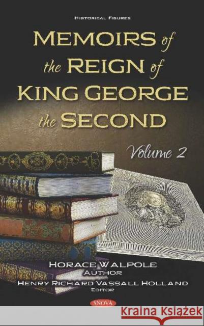 Memoirs of the Reign of King George the Second. Volume 2    9781536158243 Nova Science Publishers Inc - książka