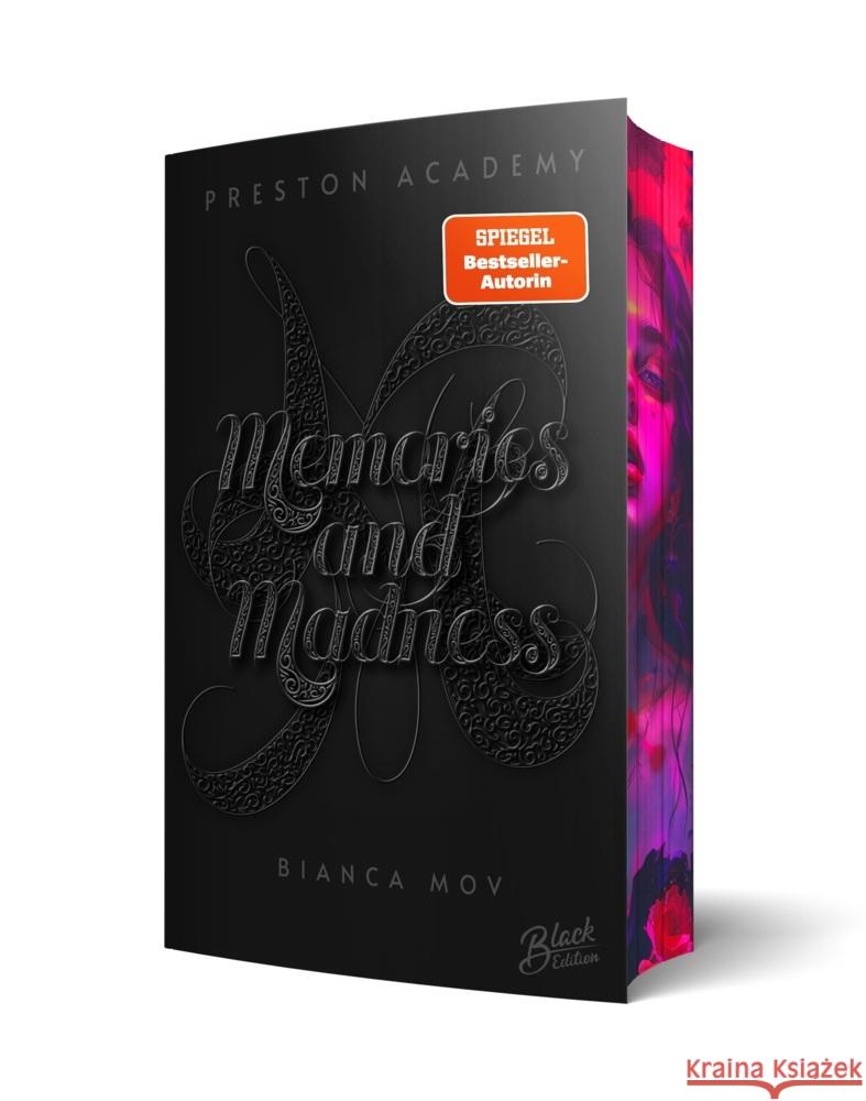 Memories and Madness | Mit wunderschönem Farbschnitt Mov, Bianca 9783989427044 Black Edition - książka