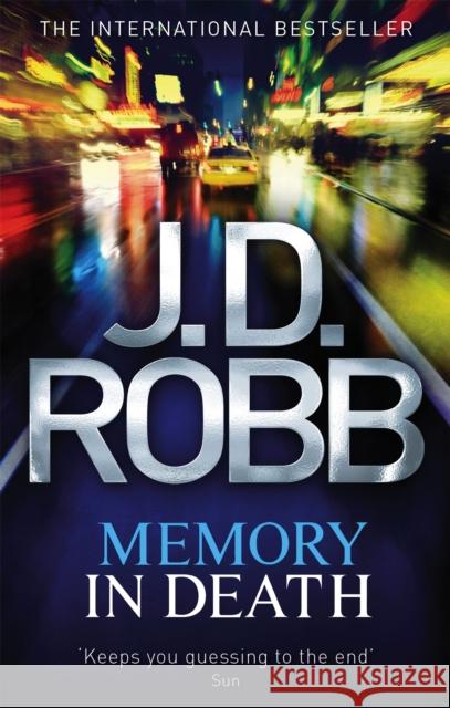 Memory In Death J D Robb 9780749957445 Little, Brown Book Group - książka