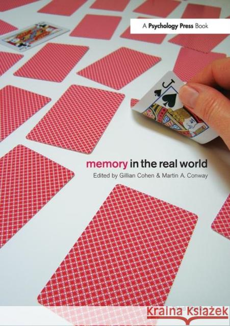 Memory in the Real World Gillian Cohen 9781841696416  - książka