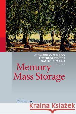 Memory Mass Storage Giovanni Campardo Federico Tiziani Massimo Iaculo 9783642428036 Springer - książka