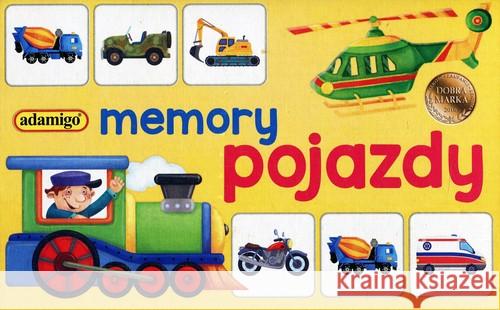 Memory mini - Pojazdy  5902410007196 Adamigo - książka