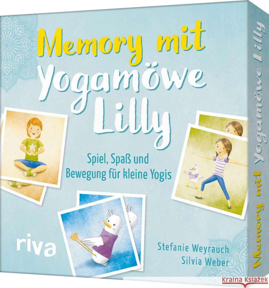 Memory mit Yogamöwe Lilly Weyrauch, Stefanie, Weber, Silvia 9783742322913 Riva - książka