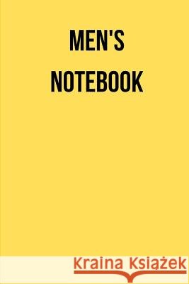 Men's Notebook: A5 Men's Notes 9781073076574 Independently Published - książka
