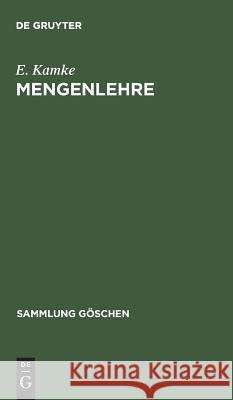 Mengenlehre  9783110039115 Walter de Gruyter - książka