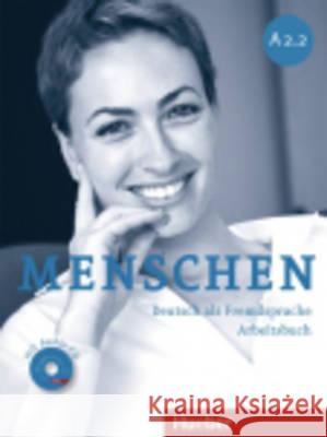 Menschen A2.2 AB + CD HUEBER Breitsameter Anna Glas-Peters Sabine Pude Angela 9783195119023 Max Hueber Verlag - książka