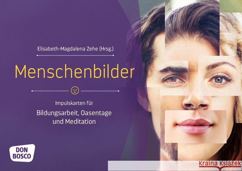 Menschenbilder : Impulskarten für Bildungsarbeit, Oasentage und Meditation  4260179514043 Don Bosco Medien - książka