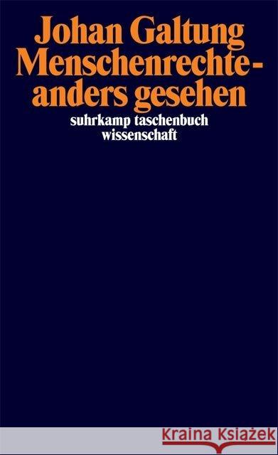 Menschenrechte - anders gesehen Galtung, Johan 9783518286845 Suhrkamp - książka