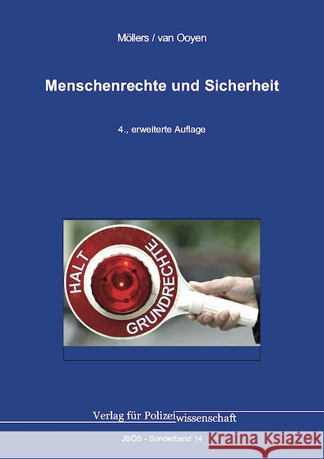 Menschenrechte und Sicherheit Möllers, Martin H. W., van Ooyen, Robert Chr. 9783866768772 Verlag für Polizeiwissenschaft - książka