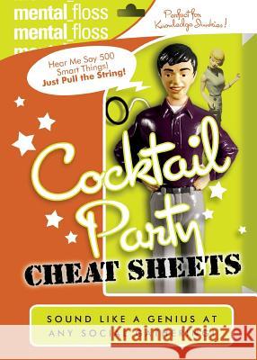 Mental Floss: Cocktail Party Cheat Sheets Will Pearson Mangesh Hattikudur John Green 9780060882518 HarperCollins Publishers - książka