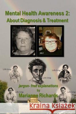 Mental Health Awareness 2: About Diagnosis & Treatment Marianne Richards 9781545467824 Createspace Independent Publishing Platform - książka