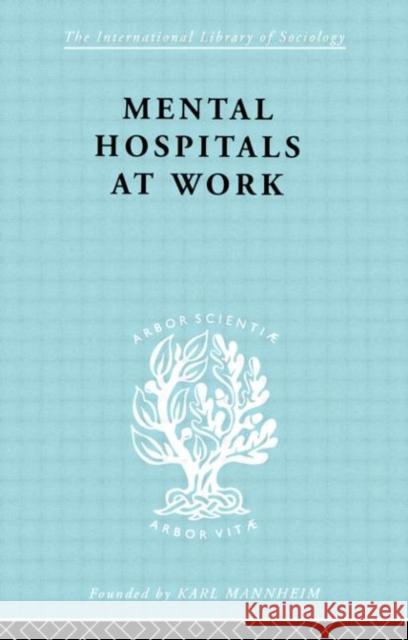 Mental Hospitals at Work Kathleen Jones Roy Sidebotham 9780415178051 Routledge - książka