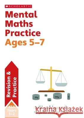 Mental Maths Practice Ages 5-7 Paul Hollin 9780702326868 Scholastic - książka