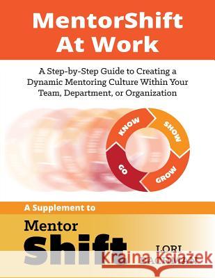MentorShift at Work: A Step-by-Step Guide to Creating a Dynamic Mentoring Culture Within Your Team, Department, or Organization Bachman, Lori a. 9780991345229 Mentormakers, LLC - książka