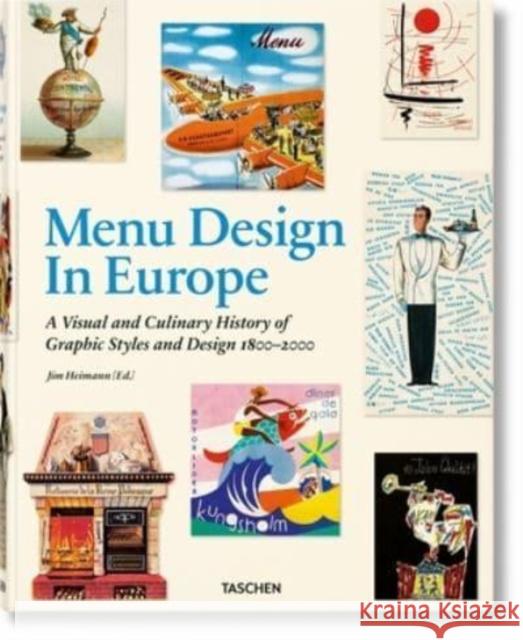 Menu Design in Europe S HELLER 9783836578738 Taschen GmbH - książka