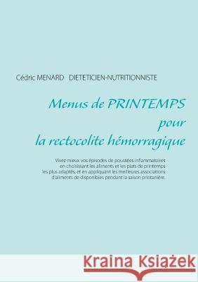 Menus de printemps pour la rectocolite hémorragique M 9782322109005 Books on Demand - książka