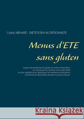 Menus d'été sans gluten M 9782322012886 Books on Demand - książka