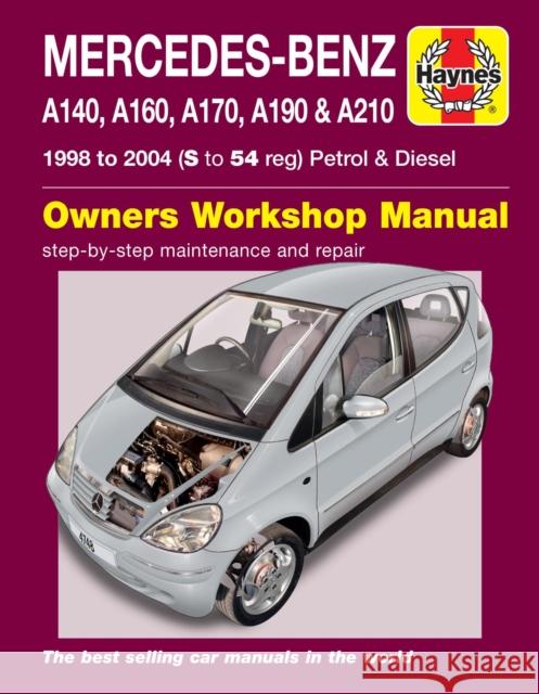 Mercedes-Benz A-Class Petrol & Diesel (98 - 04) Haynes Repair Manual Haynes Publishing 9780857339522 Haynes Service and Repair Manuals - książka