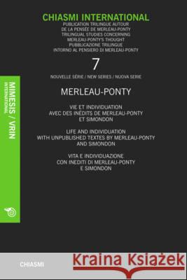 Merleau-Ponty Architecture Et Autres Institutions de la Vie International, Chiasmi 9788884836472 Vrin - książka