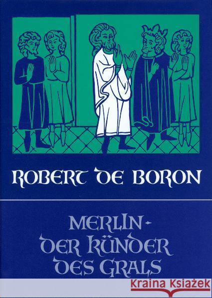 Merlin, der Künder des Grals Robert de Boron 9783723508268 Ogham Verlag - książka