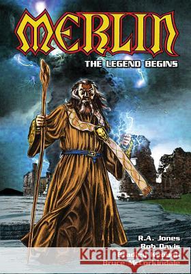 Merlin: The Legend Begins Rob Davis, Bruce McCorkindale, Bradley Keough 9781635299557 Caliber Comics - książka
