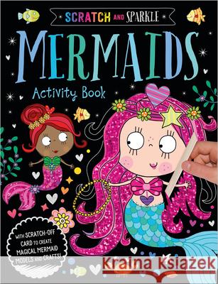 Mermaids Activity Book Make Believe Ideas Ltd                   Lara Ede 9781789470345 Make Believe Ideas - książka