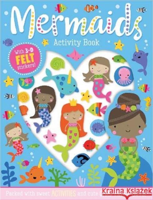 Mermaids Activity Book  9781789477900 Make Believe Ideas - książka