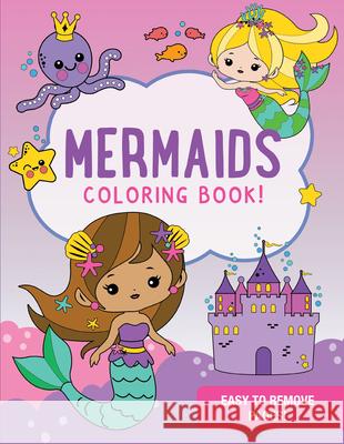 Mermaids Coloring Book  9781441338020 Peter Pauper Press Inc. - książka