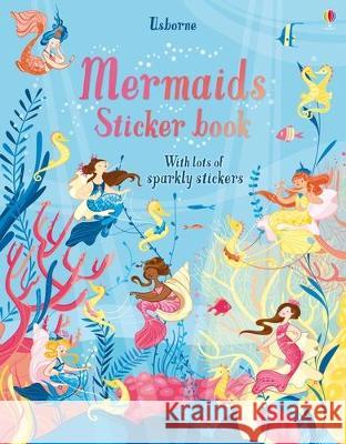 Mermaids Sticker Book Fiona Watt Camilla Garofano 9781805317722 Usborne Books - książka