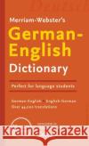 Merriam-Webster’s German-English Dictionary Merriam-Webster 9780877792574 Merriam-Webster