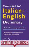 Merriam-Webster's Italian-English Dictionary Merriam-Webster 9780877792581 Merriam-Webster