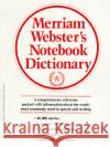 Merriam-Webster's Notebook Dictionary Merriam-Webster 9780877796503 Merriam-Webster