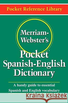 Merriam-Webster's Pocket Spanish-English Dictionary Merriam-Webster 9780877795193  - książka