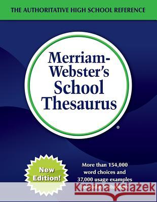 Merriam-Webster's School Thesaurus Merriam Webster 9780877793656 Merriam-Webster - książka