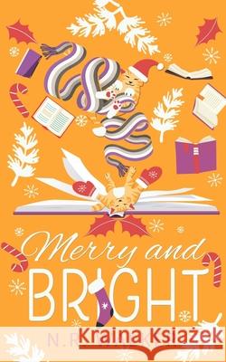 Merry and Bright Alternative Cover N. R. Walker 9781923086838 Blueheart Press - książka