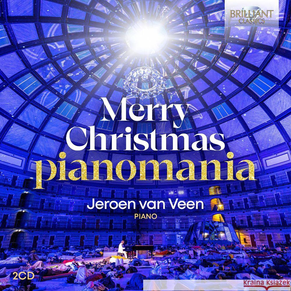 Merry Christmas Pianomania, 2 Audio-CD Veen, Jeroen van 5028421969169 BRILLIANT - książka