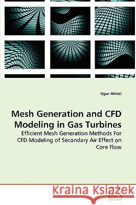 Mesh Generation and CFD Modeling in Gas Turbines Ugur Akinci 9783639274400 VDM Verlag - książka