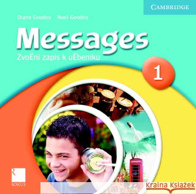 Messages 1 Class CDs - audiobook Goodey Diana Goodey Noel 9780521614283 Cambridge University Press - książka