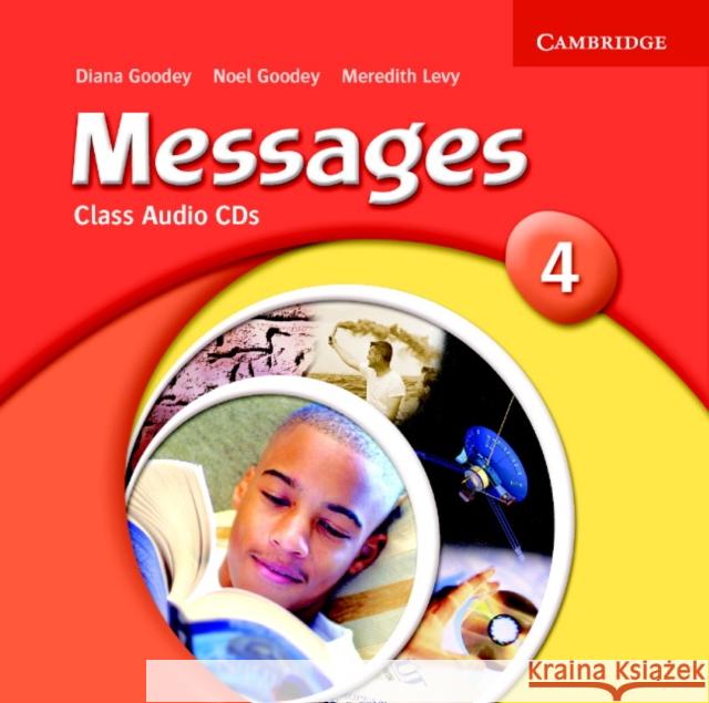 Messages 4 Class Audio CDs Diana Goodey Noel Goodey Meredith Levy 9780521614443 Cambridge University Press - książka