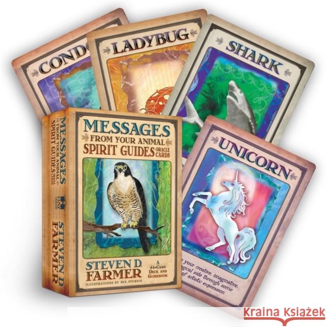 Messages From Your Animal Spirit Guides Cards Steven Farmer 9781401919863 Hay House Inc - książka