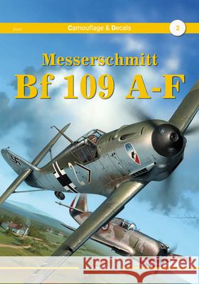 Messerschmitt Bf 109 A-F  9788366673212 Kagero - książka