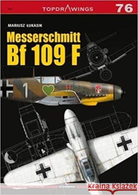 Messerschmitt Bf 109 F Mariusz Lukasik 9788366148413 Kagero - książka