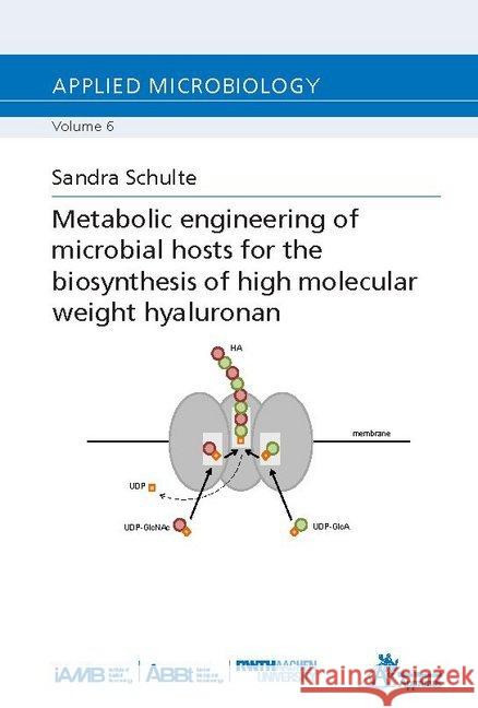 Metabolic engineering of microbial hosts for the biosynthesis of high molecular weight hyaluronan Schulte, Sandra 9783863596293 Apprimus Verlag - książka