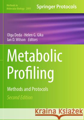 Metabolic Profiling  9781071643365 Humana - książka